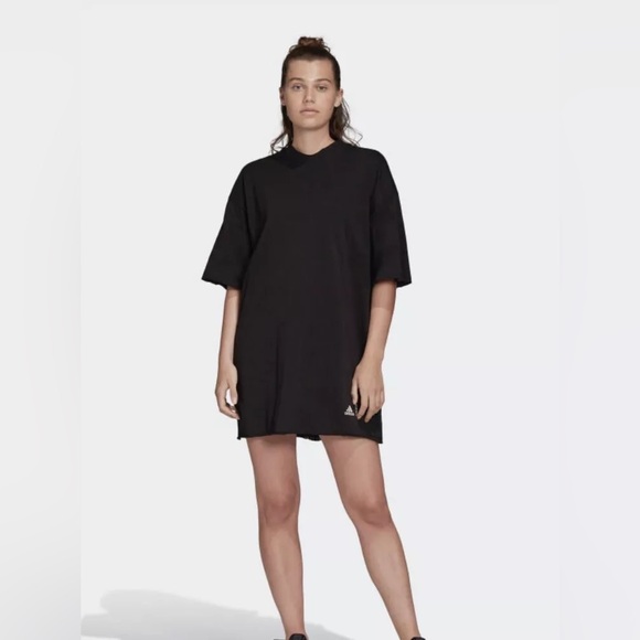 Adidas - Oversized T-Shirt Dress - Size X-Small- NWT - Picture 1 of 7